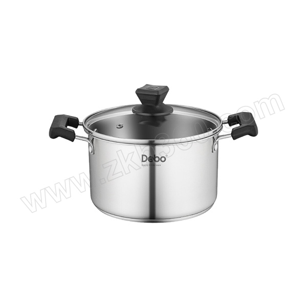 DEBO/德铂 菲比汤锅 DEP-692 口径200mm 304医用不锈钢 3L 包装300×137×222mm 1个