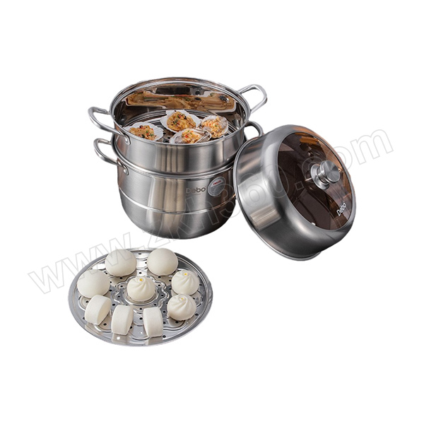 DEBO/德铂 玛格丽蒸锅 DEP-575 口径320mm 304医用不锈钢 12L 包装350×226×335mm 1个