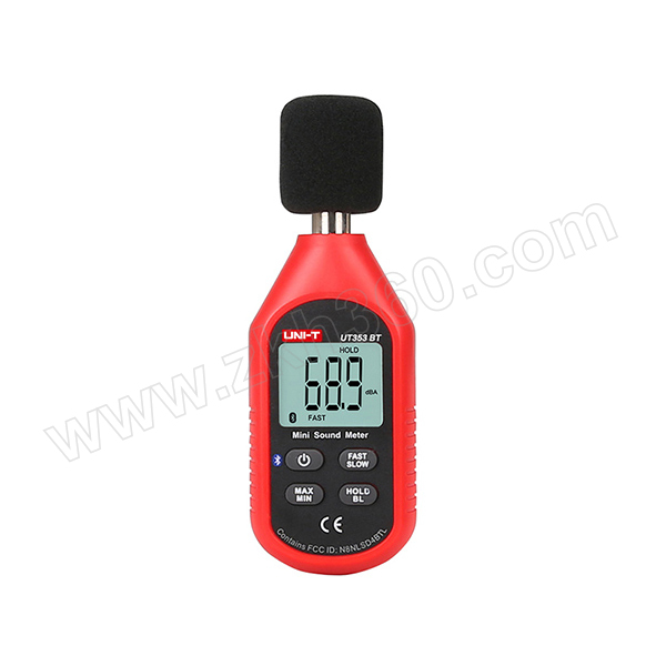 优利德 mini数字式噪音计 UT353 BT 1台 优利德噪音计 UT353BT噪音计 噪音计 30 - 130dB噪音计