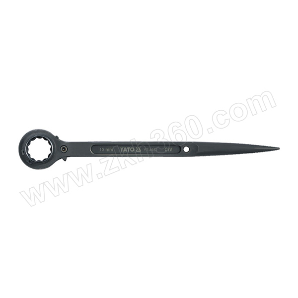 易尔拓 双口尖尾棘轮扳手 YT-4937S 19×22mm 1把 易尔拓双口尖尾棘轮扳手 19×22mm棘轮扳手 易尔拓YT - 4937S 双口棘轮扳手 尖尾棘轮扳手
