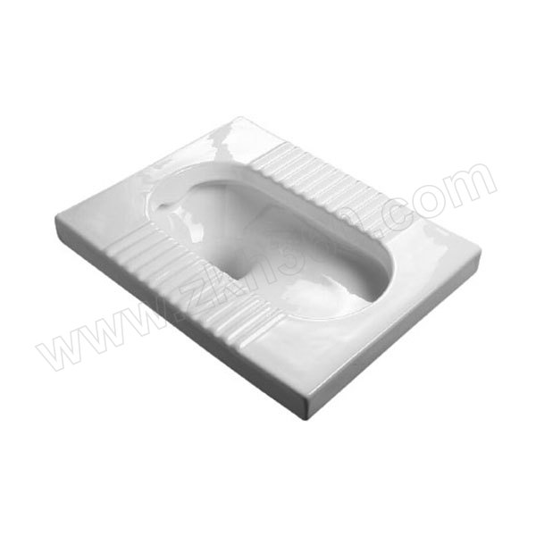 JOMOO/九牧 手动冲洗蹲式大便器 14095-1/21P-2 后进前排 带存水弯 1套