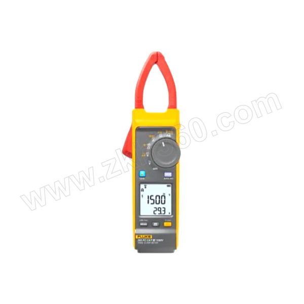 福禄克 钳形表 FLUKE-393FC 1个 福禄克FLUKE - 393FC 交直流电压电流测量钳形表 电阻温度测量钳形表 福禄克钳形表 数字钳形表