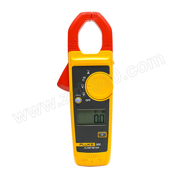 福禄克 钳形表 FLUKE-303 交流电流600A 小巧美观 1个 福禄克钳形表 交流电流600A钳形表 福禄克FLUKE - 303 小巧美观钳形表 数字钳形表