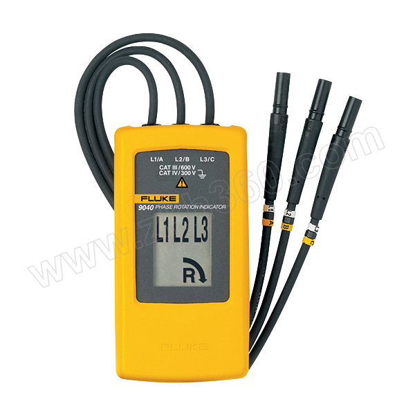FLUKE/福禄克 相序指示仪 FLUKE-9040 电压量程40~701V 指示全部3相 无需电池 1台