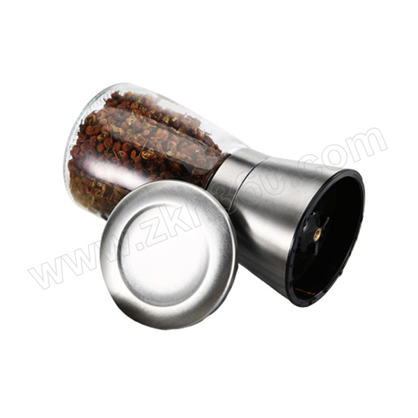 MAXCOOK/美厨 304不锈钢玻璃胡椒研磨器(大号) MCPJ027 300mL 1个