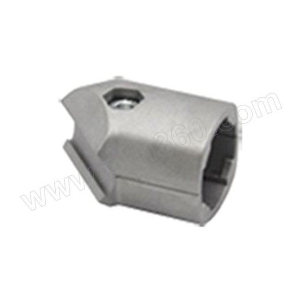 震坤行 45度外接接头-1.2/1.7 ZKH-GJS-3 铝合金材质 搭配两根直径28mm,壁厚1.2/1.7mm铝合金精益管使用  单个重量0.06kg 1个 震坤行45度外接接头 震坤行ZKH - GJS - 3 铝合金45度外接接头 45度接头 线棒配件