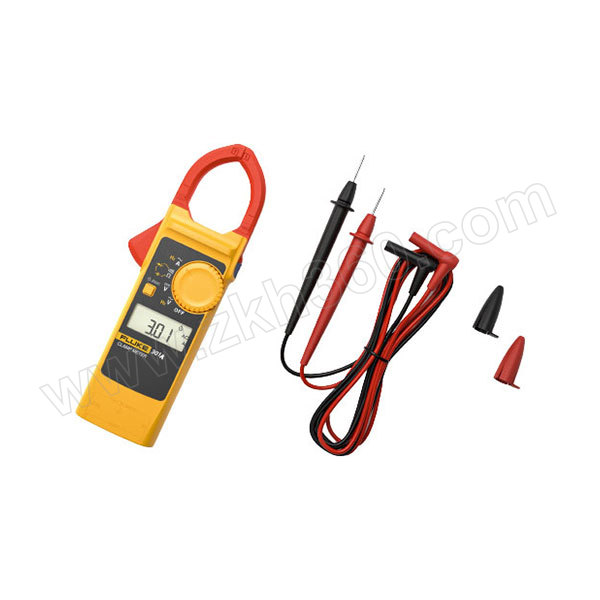 FLUKE/福禄克 超薄便携钳形表 301A+/CN 比301A多一条测试线(型号TL75) 1台