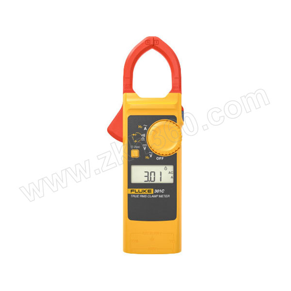 福禄克 超薄便携钳形表 301C/CN 1台 福禄克钳形表 福禄克301C/CN 直流电压测量钳形表 钳形表 数字钳形表