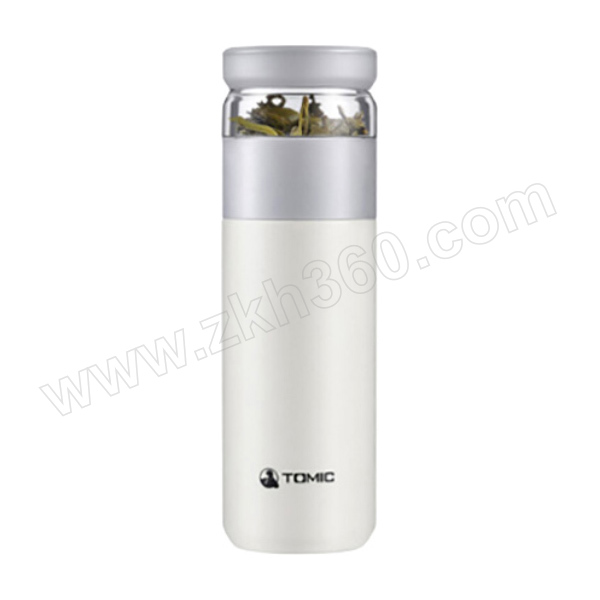 TOMIC/特美刻 茶水分离保温杯 TW6002003 灰色盖子+白色杯身 520mL 1个