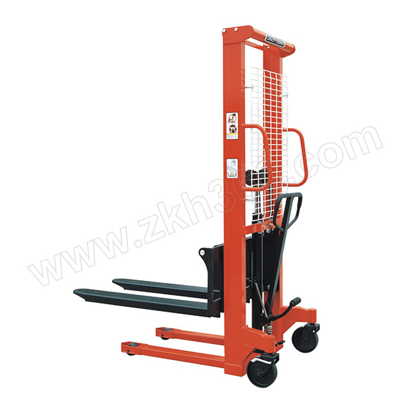 震坤行 手动堆高车 ZKH-PC1016 额定载重1t 起升高度90~1600mm 货叉外宽320~850mm 1台 手动堆高车 震坤行手动堆高车 脚踏式堆高车 震坤行ZKH - PC1016