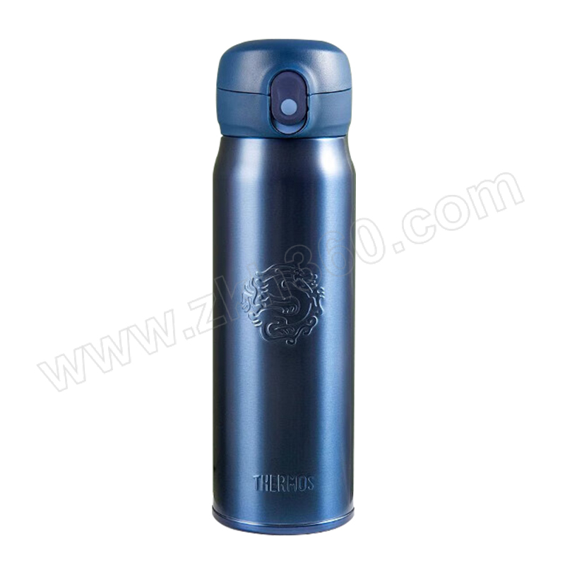 THERMOS/膳魔师 不锈钢保温杯 TCMC-552S-BL(龙Ⅲ) 550mL 316L不锈钢 蓝色 1个