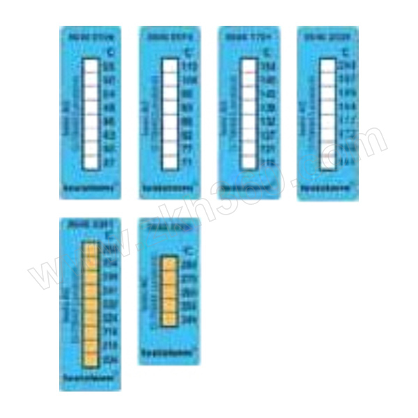 TESTO/德图 条形温度贴(161~204℃) 0646 2532 成卷供应 每卷10张 1台
