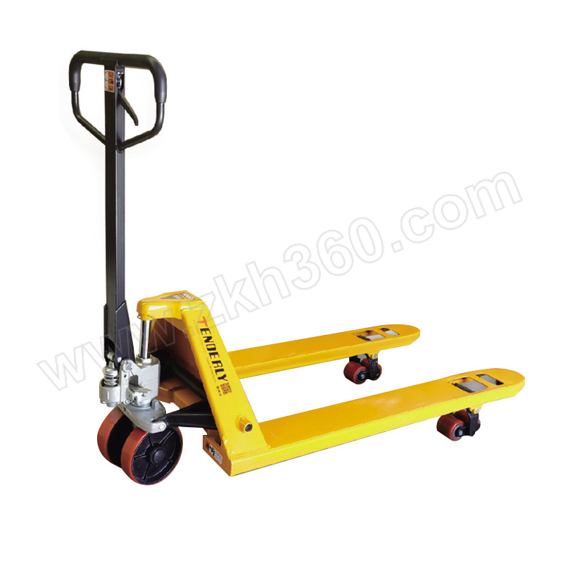 泰得力 手动托盘液压搬运车 CT30S-N 额定载重3000kg 货叉外宽550mm 货长长度1150mm 1台 手动托盘液压搬运车 泰得力手动托盘液压搬运车 货叉外宽550mm搬运车 泰得力CT30S - N 手动搬运车