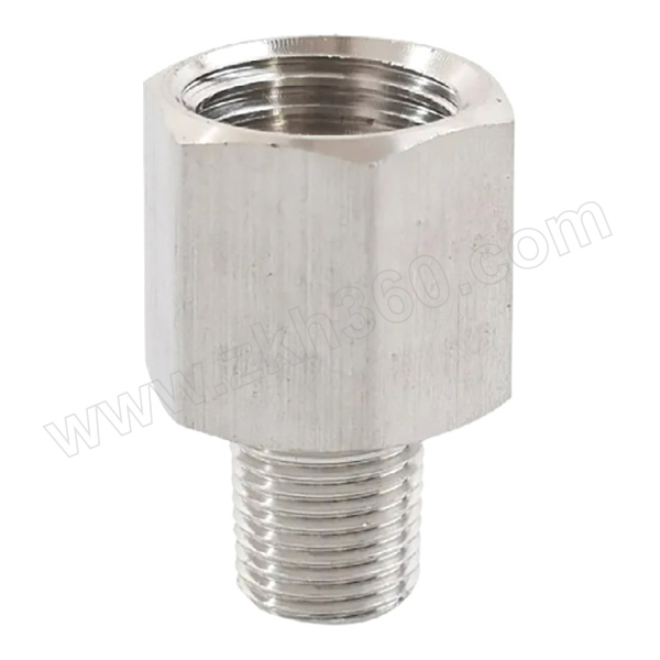 RG/锐阁 304不锈钢六角棒内外丝变径接头 M10*1内丝-M8*1外丝 定制 1个 销售单位：个
