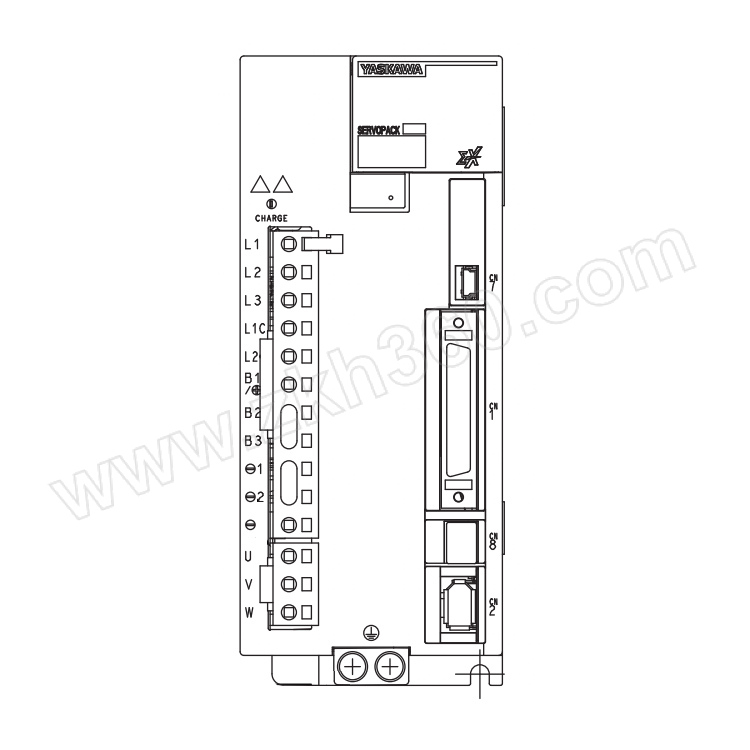 安川 Σ-X系列伺服驱动器 SGDXS-7R6A00A8002 1kW 1台 安川SGDXS - 7R6A00A8002 Σ - X系列伺服驱动器 安川伺服驱动器 1kW伺服驱动器