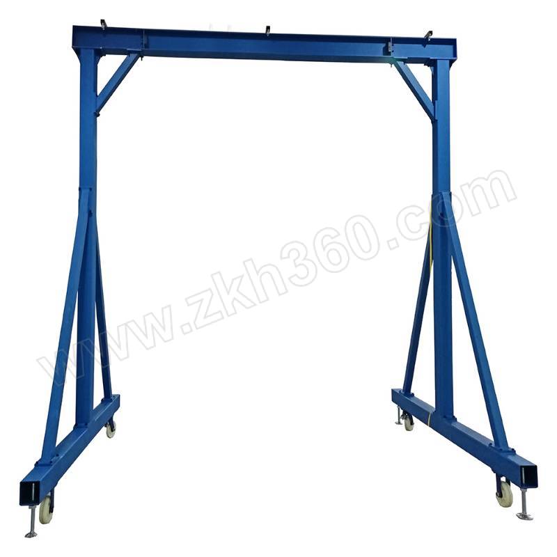 SISINSING/十星 小型移动龙门架 LM-125-3-4 载荷125kg 跨度3m 高度4m 手拉运行 不含葫芦不含安装 1台