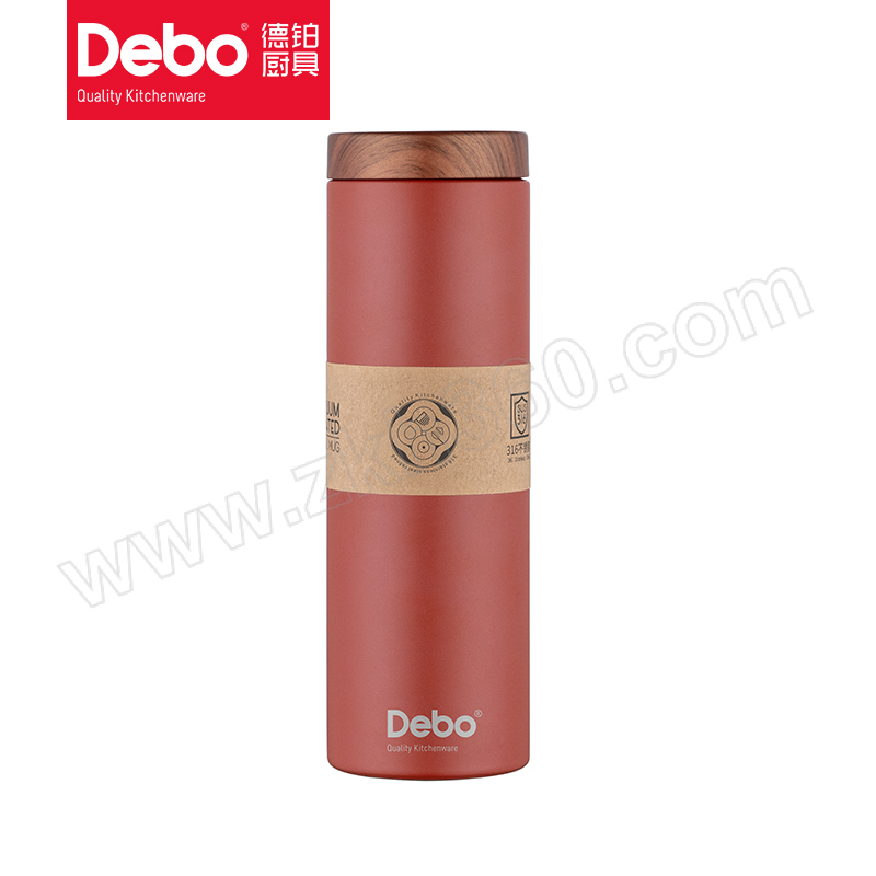 德铂 斯凯立保温杯 DEP-853 316不锈钢 430mL 红色 1个 德铂保温杯 430mL红色保温杯 316不锈钢保温杯 德铂DEP - 853保温杯