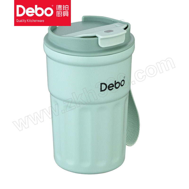 德铂 卡洛斯咖啡杯 DEP-880 316不锈钢 360mL 绿色 1个 德铂咖啡杯 360mL绿色咖啡杯 德铂DEP - 880 316不锈钢咖啡杯