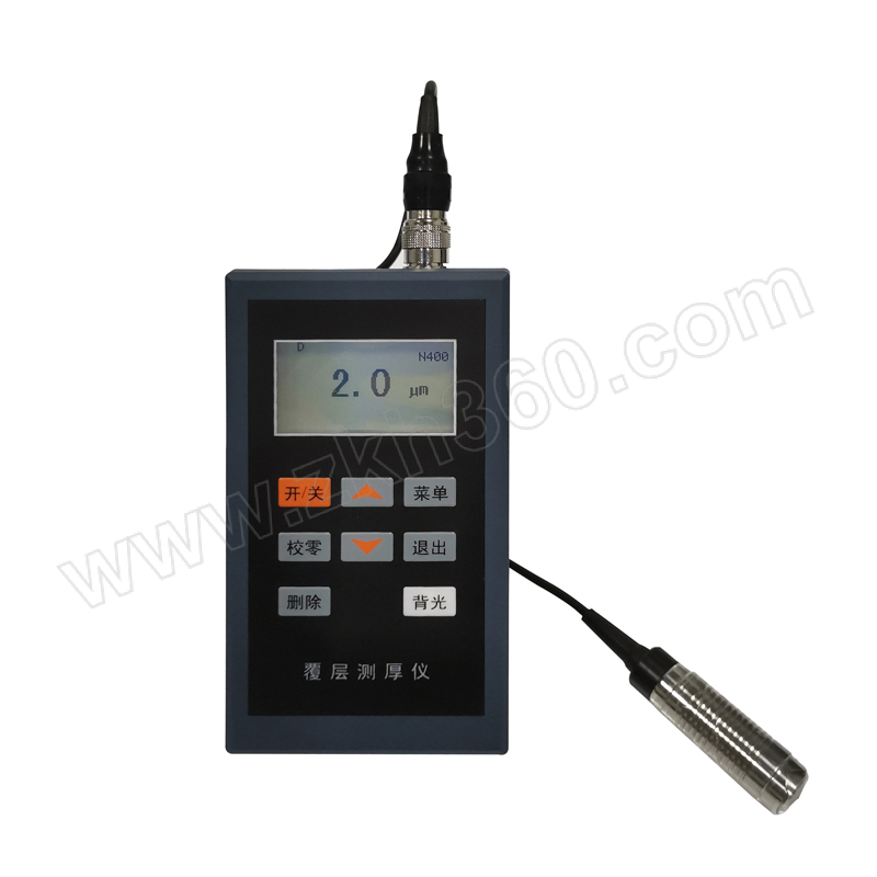 里博 涂层测厚仪 YQ103配N400探头 量程0~400μm 1台 涂层测厚仪 里博涂层测厚仪 里博YQ103配N400探头 量程0 - 400μm涂层测厚仪