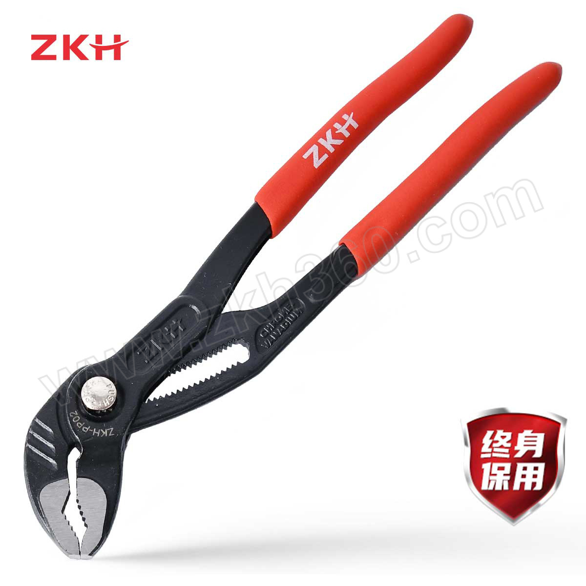 ZKH/震坤行 工业级快调大开口水泵钳 ZKH-PP01 7" 1把