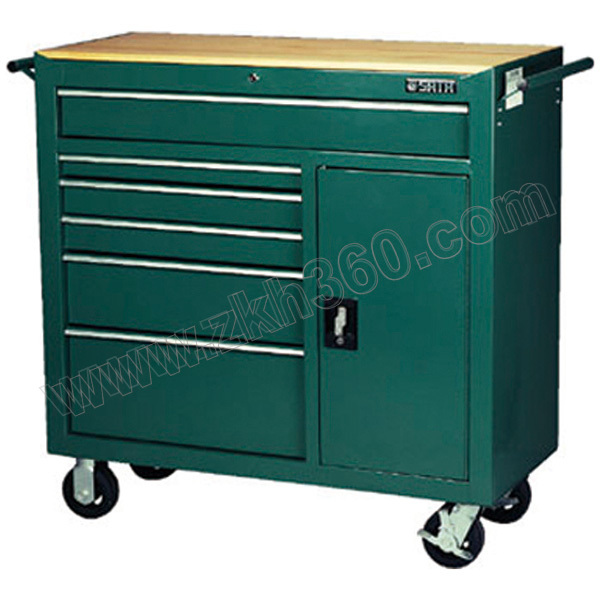 世达 8抽屉工具车 SATA-95109 1035×457×897mm 含柜内2抽屉 1台 8抽屉工具车 世达工具车 世达SATA - 95109 工具车