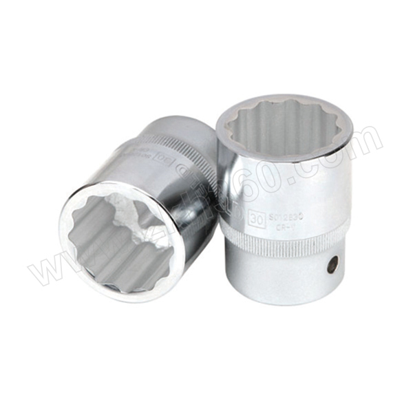 钢盾 19mm系列公制12角标准套筒 S012821 21mm 1只 钢盾套筒 钢盾S012821 21mm套筒 公制套筒 十二角套筒