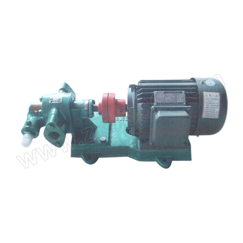 YQRXB/亚泉泵业 齿轮油泵 KCB-55 进出口1" 流量3.3m³/h 压力0.33Mpa 功率1.5kW 吸程5m 304不锈钢材质 380V YE3非防爆电机 1台