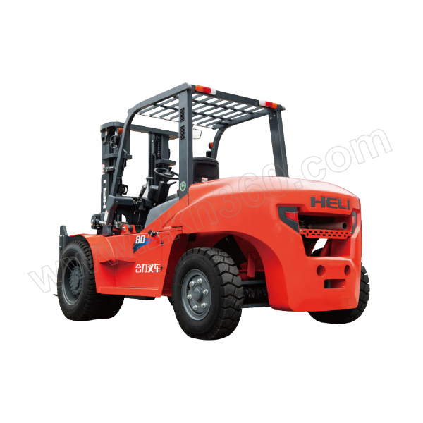 合力 内燃平衡重式叉车 CPCD80-QC1K2 L=1520mm 额定载重8t 最大起升高度3m 货叉外宽370~1750mm 充气胎 1台 送偏远地区西藏 1台 合力内燃平衡重式叉车 合力CPCD80 - QC1K2 额定载重8t叉车 叉车 燃油叉车