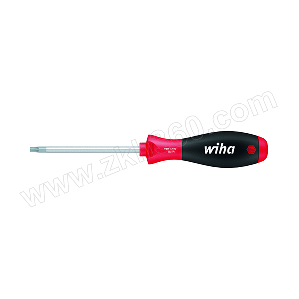 威汉 362TR系列双组份软手柄带孔星型螺丝起子 WIHA-01306 T40H×130mm 圆起子杆 星形螺丝批 花形螺丝刀 星型螺丝刀 星形螺丝刀 花形螺丝批 362TR系列双组份软手柄带孔星型螺丝起子