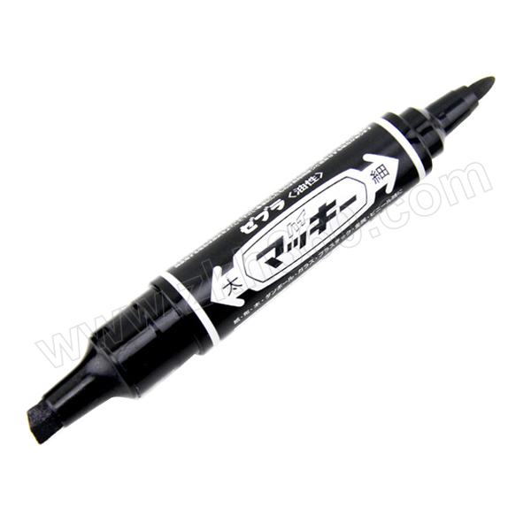 斑马 大双头记号笔 MO-150-MC-BK 黑色6MM/1.0MM 1支 斑马MO-150-MC-BK 斑马记号笔 记号笔 黑色记号笔