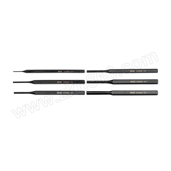 易尔拓 销式冲子组套 YT-47121 6件 D1.5-8.0mm 1套 易尔拓销式冲子组套 YT - 47121销式冲子组套 D1.5 - 8.0mm销式冲子组套 6件销式冲子组套 冲子套装
