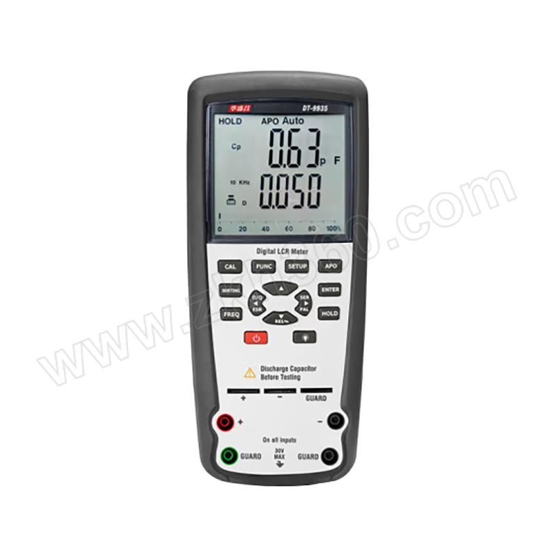 华盛昌 LCR测试表 DT-9935 1台 华盛昌DT - 9935 LCR测试仪 华盛昌LCR测试表 电阻量程20Ω - 2000MΩ测试表