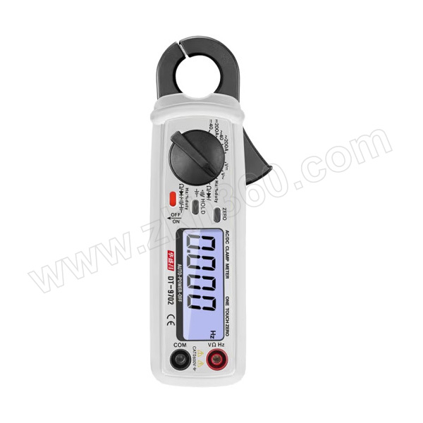 华盛昌 数字钳形表 DT-9702 1台 数字钳形表 华盛昌数字钳形表 华盛昌DT - 9702 4000位数字钳形表