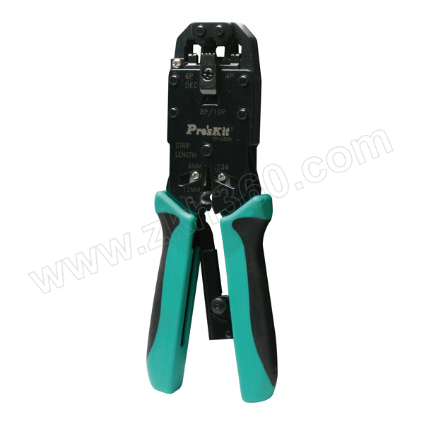 宝工 专业级网络棘轮压接钳 CP-200R 10P10C/8P8C/6P6C/6P4C/4P4C/4P2C 205mm 1把 网络棘轮压接钳 宝工网络棘轮压接钳 4 - 10P压接钳 宝工CP - 200R 压接钳