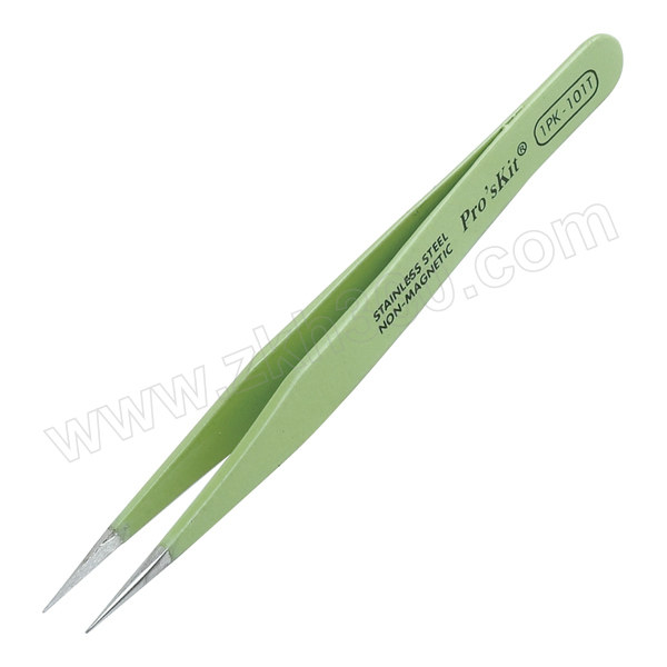 PROSKIT/宝工 绝缘防磁圆尖镊子 1PK-101T 120mm 1支 销售单位：支
