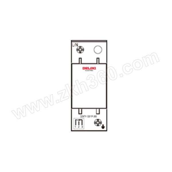 DELIXI/德力西 HDYE浪涌保护器 HDYE-20 2P 385V TM 1个 销售单位：个