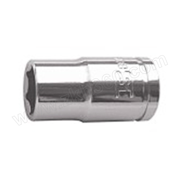 波斯 6.3mm系列公制镜面短套筒 BS368914 14mm 1只 14mm套筒 波斯BS368914 1/4驱动头套筒 波斯套筒 六角套筒