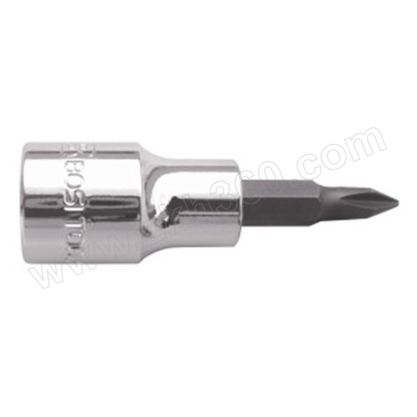 波斯 10mm系列十字旋具套筒 BS366902 #2×48mm 1支 波斯十字旋具套筒 十字旋具套筒PH2 十字旋具套筒 波斯BS366902 十字旋具头套筒