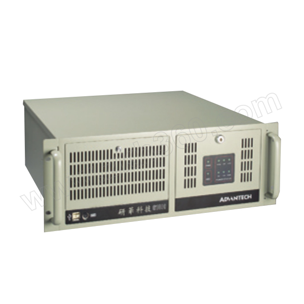 ADVANTECH/研华 工控机 IPC-610H/501G2/I5-2400/4G/1T/DVD/KB/MS(含Win7 64系统) 1台 销售单位：台