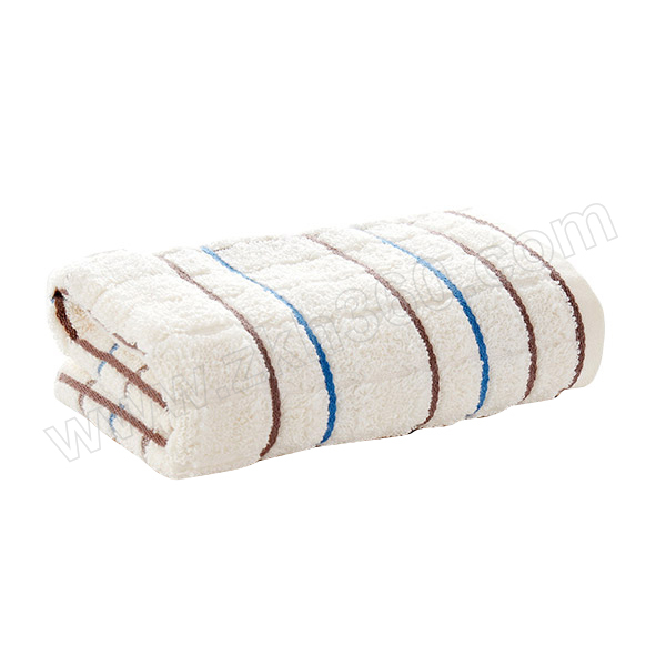 KING SHORE/金號 純棉提緞波浪面巾 GA1016 34×70cm 白色 100%純棉(緞檔及裝飾部分除外) 84g 1條 銷售單位：條