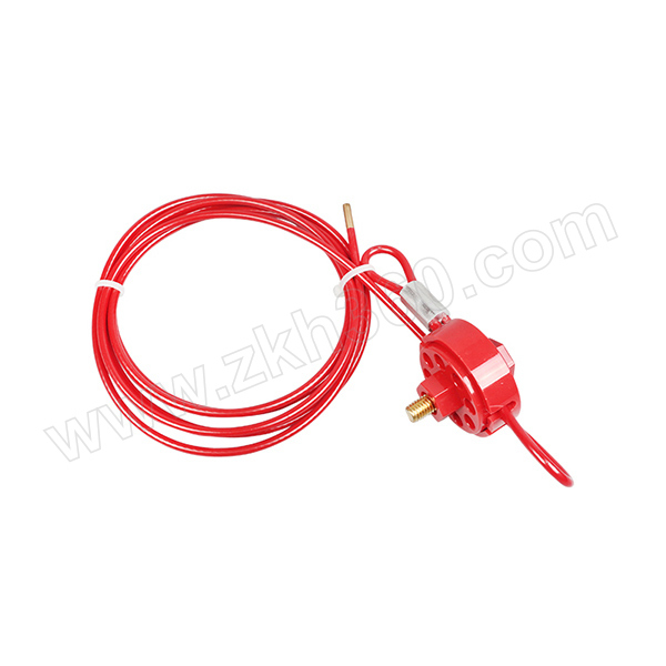 BOZZYS/博士 轮式缆绳锁 BD-L31 红色 1个 销售单位：个