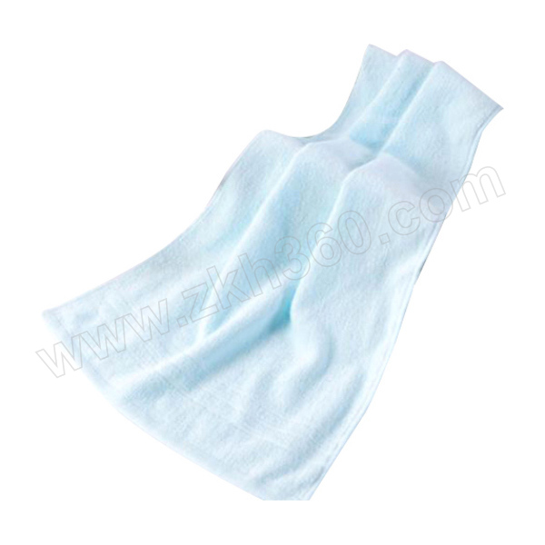 KING SHORE/金號 純棉素色緞檔毛巾 GA1131-藍色 34×70cm 藍色 100%純棉(緞檔及裝飾部分除外) 75g 1條 銷售單位：條