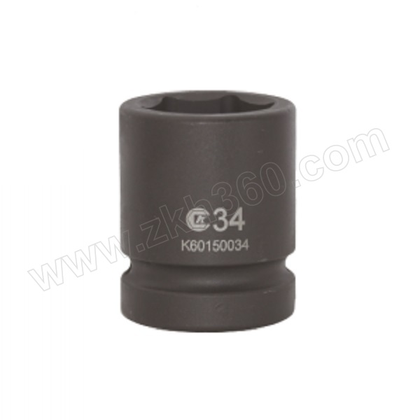 克威迩 1"六角气动套筒 K60150033 33mm 1个 1寸六角气动套筒 克威迩气动套筒 克威迩K60150033 气动套筒 风动六角套筒