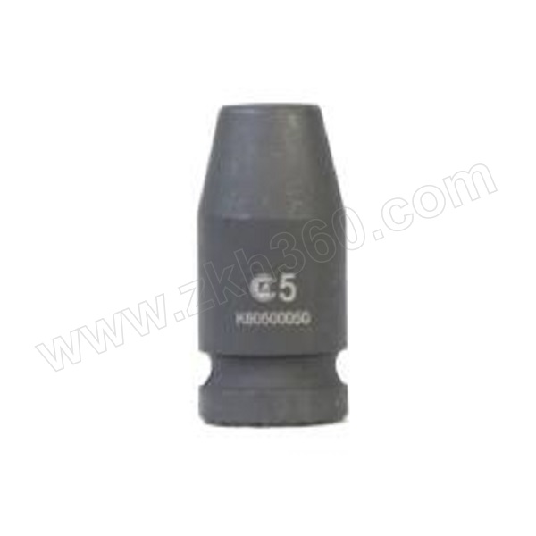克威迩 1/4"标准型六角气动套筒 K60500050 5mm 1个 克威迩气动套筒 1/4寸气动套筒 克威迩K60500050 气动套筒 风动六角套筒