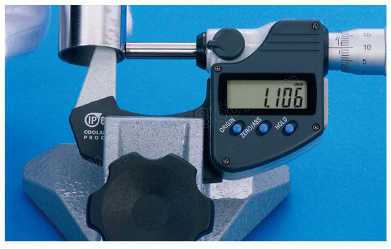 mitutoyo/三丰 壁厚数显千分尺 395-263-30 0-25×0.001mm ip65 4.